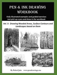 bokomslag Pen and Ink Drawing Workbook Vol 5: Learn to Draw Pleasing Pen & Ink Landscapes