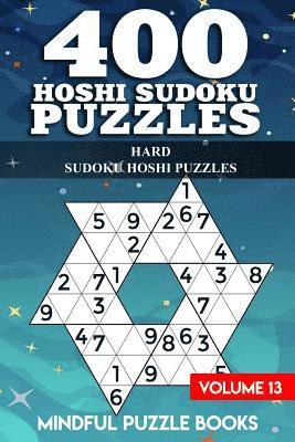 Mindful Puzzle Books - 400 Hoshi Sudoku Puzzles, Häftad