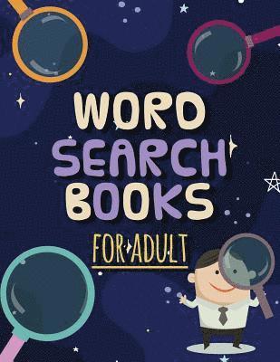 Word Search Books for Adult: Funny Word Search Puzzle Games, 8.5'x11' sized 1