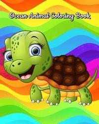 bokomslag Ocean Animal Coloring Book