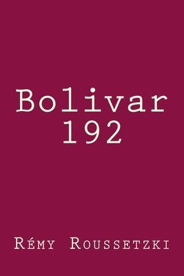 bokomslag Bolivar 192