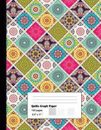 bokomslag Quilts Graph Paper: Graph Paper 3 patterns for Quilts and Patchwork for Designs and Creativity/Square, Hexagon and Triangle