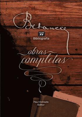 Ramon Emeterio Betances: Obras completas (Vol. XV): Bibliografia 1