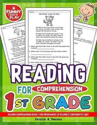 bokomslag Reading Comprehension Grade 1 for Improvement of Reading & Conveniently Used