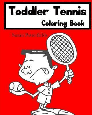 Toddler Tennis Coloring Book 1