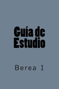 bokomslag Guia de Estudio: Berea 1