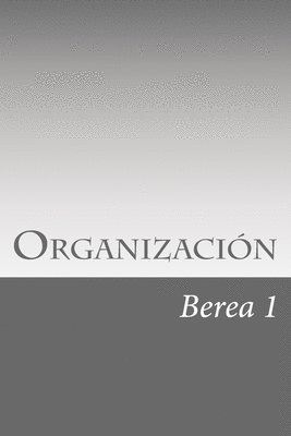 bokomslag Organizacion