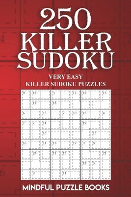 Mindful Puzzle Books - 250 Killer Sudoku, Häftad