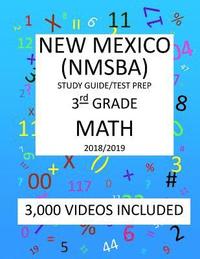 bokomslag 3rd Grade NEW MEXICO NMSBA, 2019 MATH, Test Prep: 3rd Grade NEW MEXICO STANDARDS BASED ASSESSMENT TEST 2019 MATH Test Prep/Study Guide