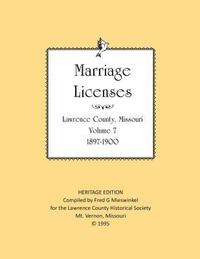 bokomslag Lawrence County Missouri Marriages 1897-1900