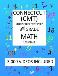 bokomslag 3rd Grade CONNECTICUT CMT, 2019 MATH, Test Prep: : 3rd Grade CONNECTICUT MASTERY TEST 2019 MATH Test Prep/Study Guide