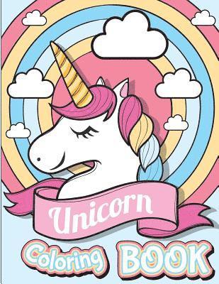 bokomslag Unicorn coloring book: Unicorn Coloring and Activity Book for Kids