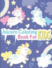 bokomslag Unicorn Coloring Book for Kids: unicorn coloring book for kids & toddlers - activity books for preschooler