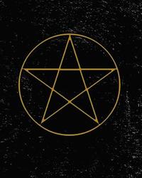 bokomslag Grimoire: Pentagram Symbol Spell Book For Witches Mages Magick Practitioners And Beginners To Write Rituals And Ingredients - Bl