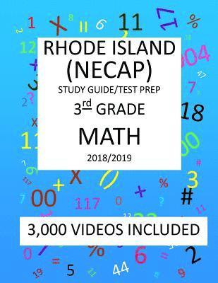 bokomslag 3rd Grade RHODE ISLAND NECAP TEST, 2019 MATH, Test Prep: 3rd Grade NEW ENGLAND COMMON ASSESSMENT PROGRAM TEST 2019 MATH Test Prep/Study Guide