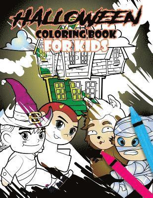 Halloween Coloring Book for Kids 1