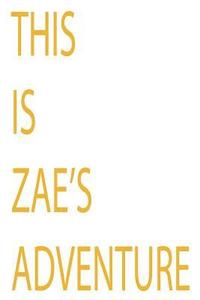 bokomslag This is Zae's Book: An Adventure