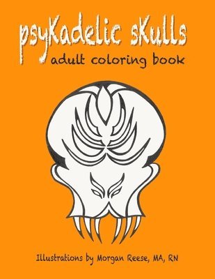 bokomslag psyKadelic sKulls: Adult Coloring Book