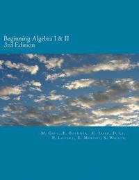 bokomslag Beginning Algebra I and II (3rd Edition): An Algebra Workbook
