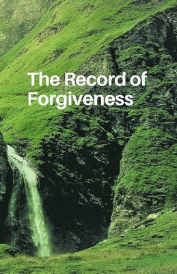 Bonnie Booth - The Record of Forgiveness: Forgive for Everything, Häftad