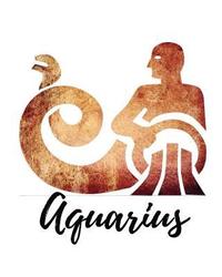 bokomslag Aquarius: Grimoire Spell Casting, 150 pages, Design Brown