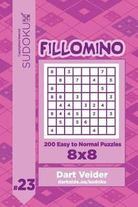 bokomslag Sudoku Fillomino - 200 Easy to Normal Puzzles 8x8 (Volume 23)