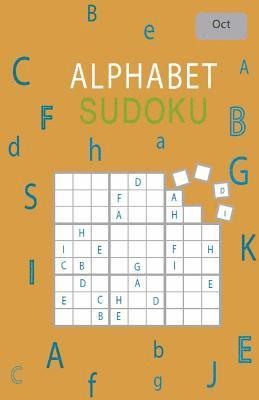 bokomslag Alphabet Sudoku October