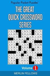 bokomslag The Great Quick Crossword Series Volume 1