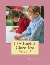 bokomslag 11+ English Cloze Test: Year 3