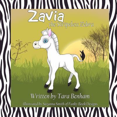 Zavia the Stripeless Zebra 1