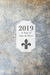 bokomslag 2019, A Year of Joie de Vivre