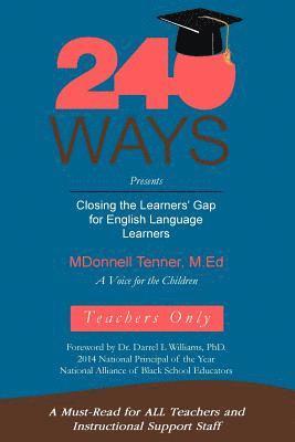 Mdonnell Tenner - Closing the Learners' Gap for English Language Learners, Häftad
