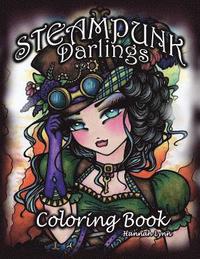 bokomslag Steampunk Darlings Coloring Book