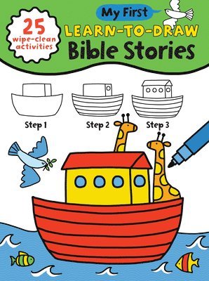 My First Learn-To-Draw: Bible Stories: (25 Wipe Clean Activities + Dry Erase Marker) 1