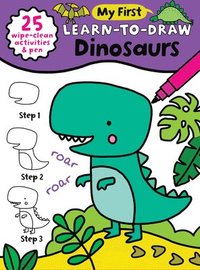 bokomslag My First Learn-To-Draw: Dinosaurs: (25 Wipe Clean Activities + Dry Erase Marker)