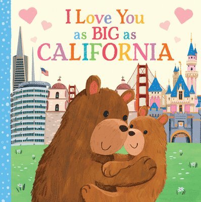 Rose Rossner - I Love You as Big as California, Kartonnage