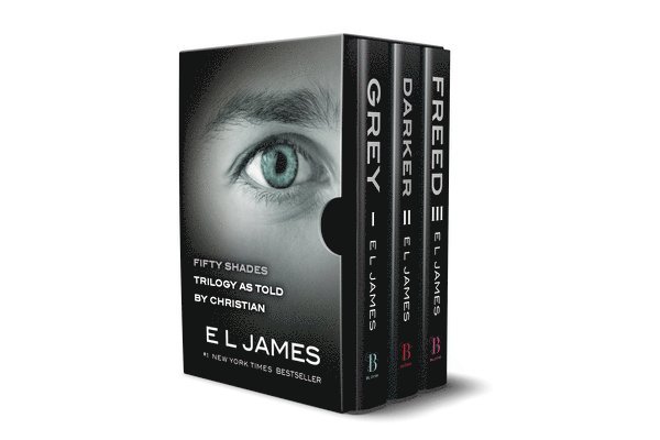 Fifty Shades as Told by Christian Trilogy: Grey, Darker, Freed Box Set 1