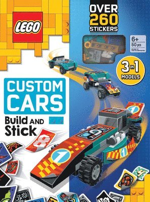 Lego(r) Books. Build and Stick: Custom Cars 1