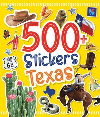 bokomslag 500 Stickers: Texas