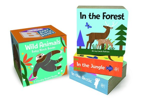 Baby Block Books: Wild Animals 1