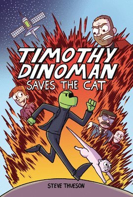 bokomslag Timothy Dinoman Saves the Cat: Book 1