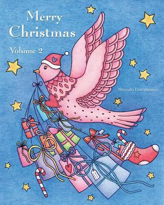 bokomslag Merry Christmas - Volume 2: A Beautiful Christmas Adult Coloring Book for Relaxation