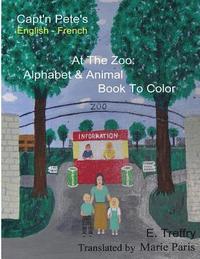 bokomslag Capt'n Pete's A-B-C Animal Coloring Book - French