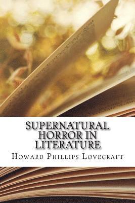 Supernatural Horror in Literature 1