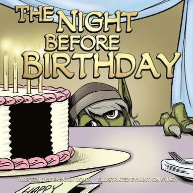 bokomslag The Night Before Birthday: Children's Book & Coloring Book
