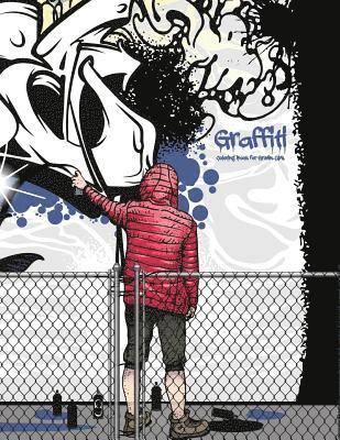 bokomslag Graffiti Coloring Book for Grown-Ups 1