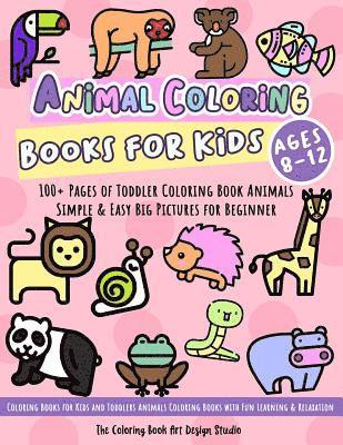 Animal Coloring Books for Kids Ages 8-12 1