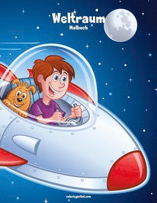 Nick Snels - Weltraum-Malbuch 1, Häftad