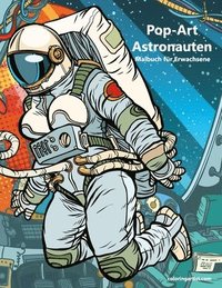 bokomslag Malbuch mit Pop-Art Astronauten fur Erwachsene 1