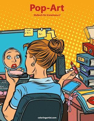 bokomslag Pop-Art-Malbuch für Erwachsene 2